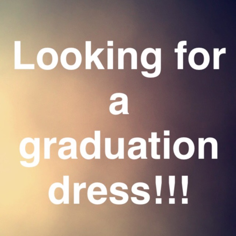 ISO Graduation Dress!